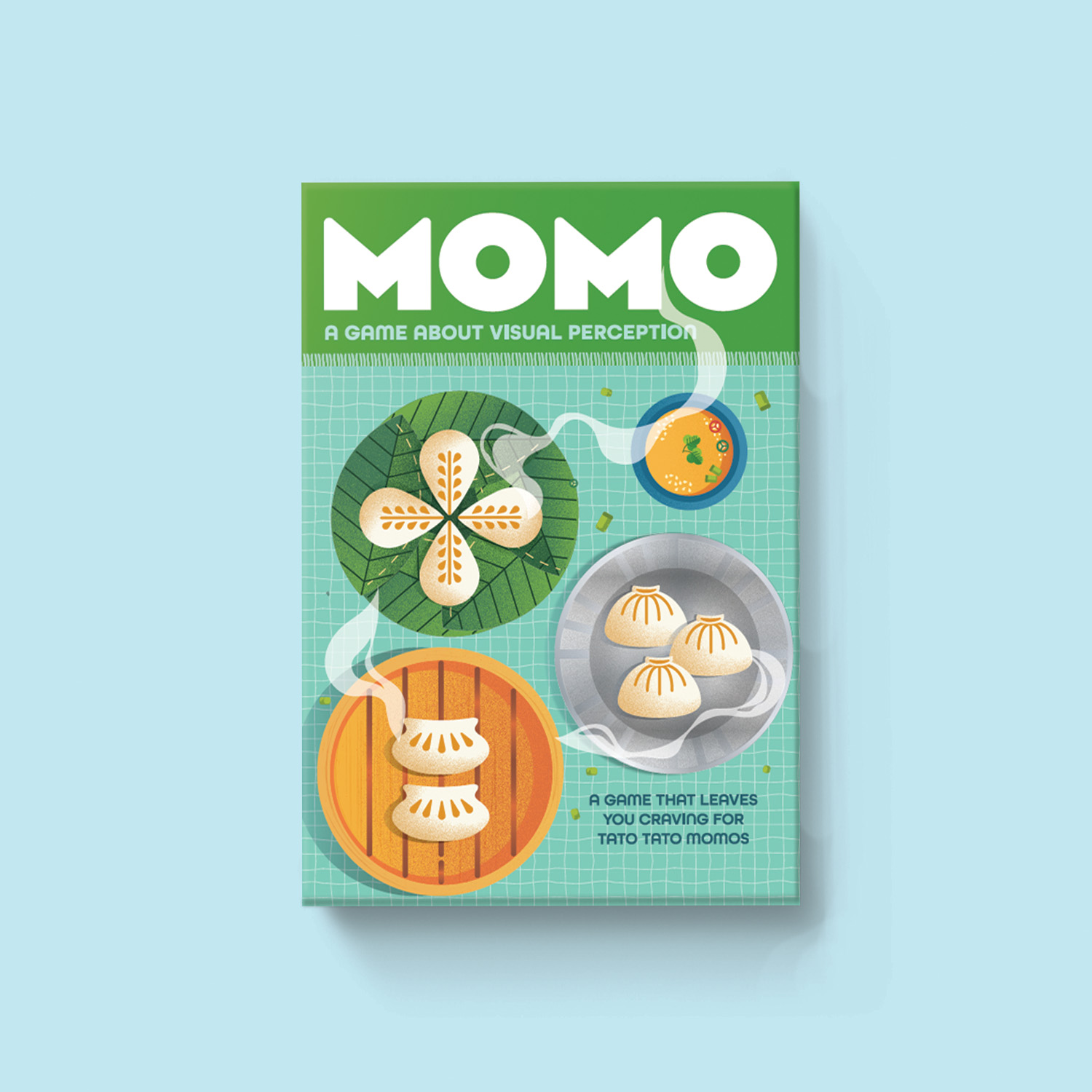 Momo card game box